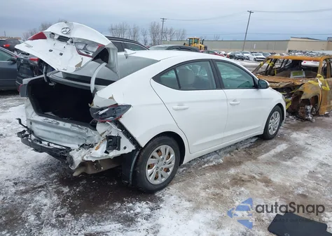 2017 Hyundai Elantra Se z USA, uszkodzony, nr VIN 5NPD74LF1HH157510